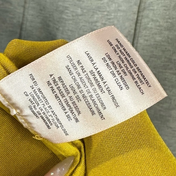 Maeve by Anthropologie grey swing scuba midi skirt size 10 - Picture 5 of 7